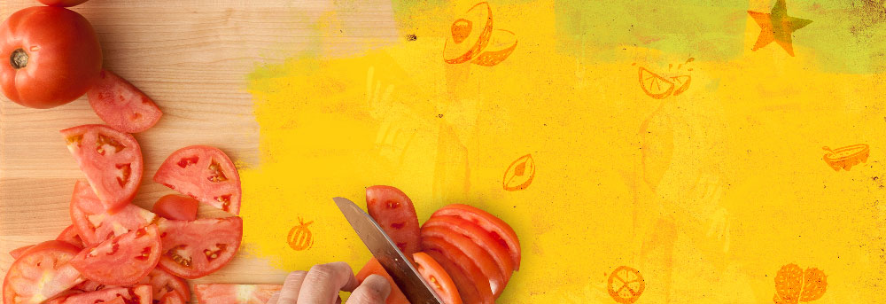 Tomatoes on Cutting Board